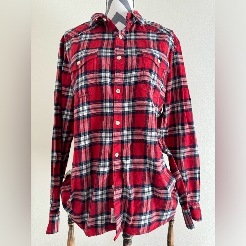 Men’s Lucky Brand Button Down Shirt Size Large‎